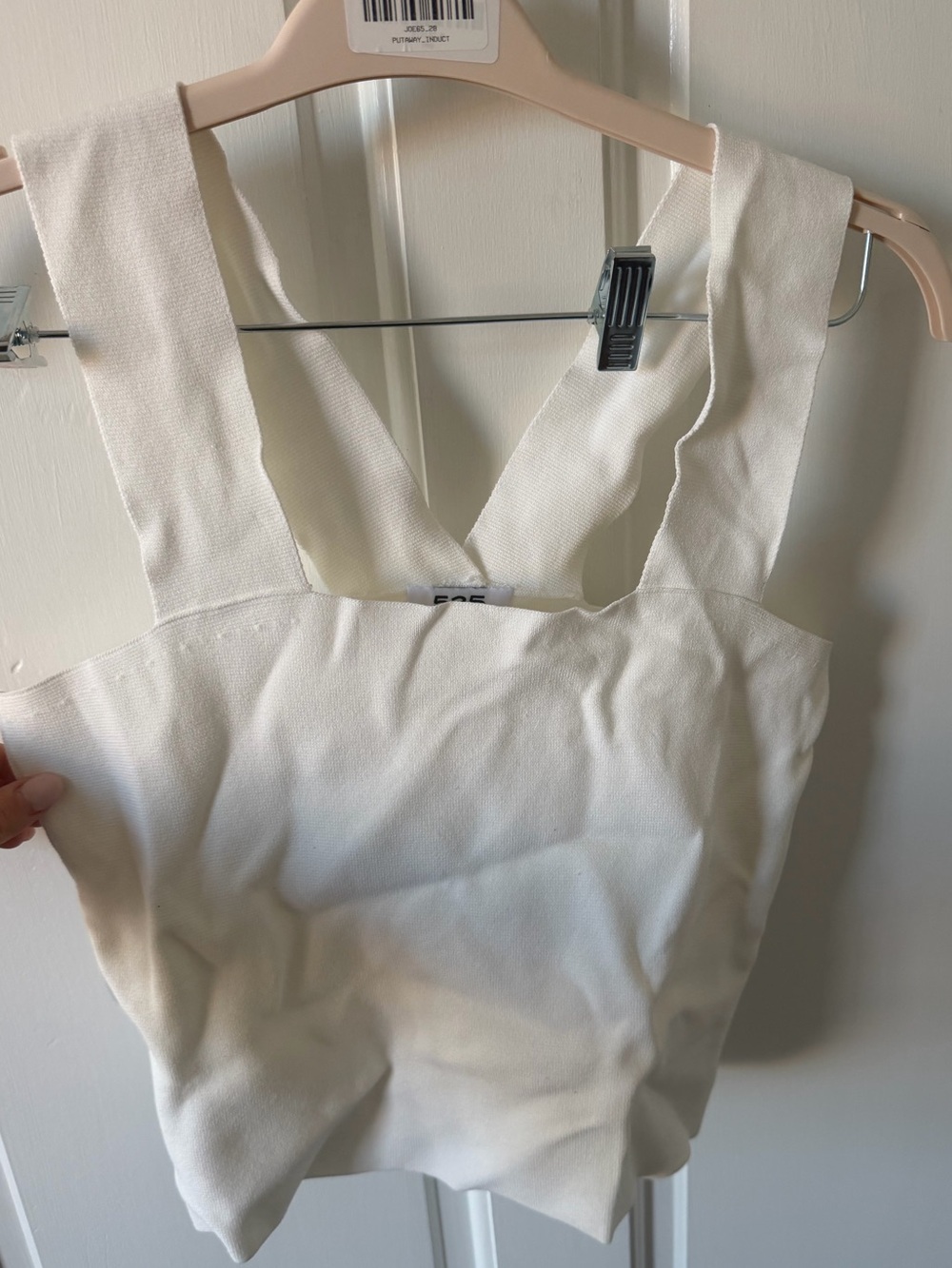 525 American Wide Strap Square Neck Tanktop